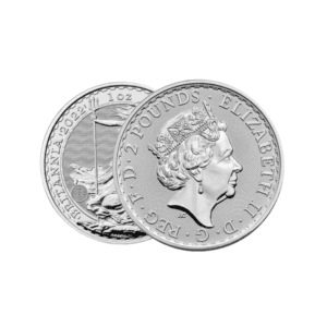 Zilveren Brittania 1 Troy Ounce (diverse jaartallen)