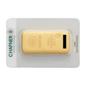C. Hafner 1000 gram goudbaar (LBMA-gecertificeerd)