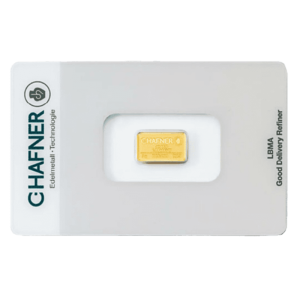 C. Hafner 2 gram goudbaar (LBMA-gecertificeerd)